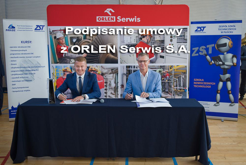 Podpisanie umowy o współpracy z Orlen Serwis