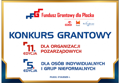 Logo - fundusz grantowy dla Płocka