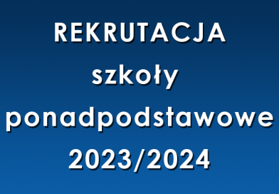 Rekrutacja 2023/2024